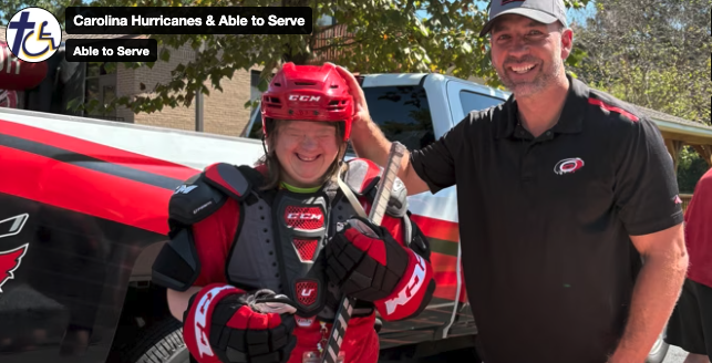 Read more about the article 🏒 Carolina Hurricanes Bring Skills and Heart to Our Community