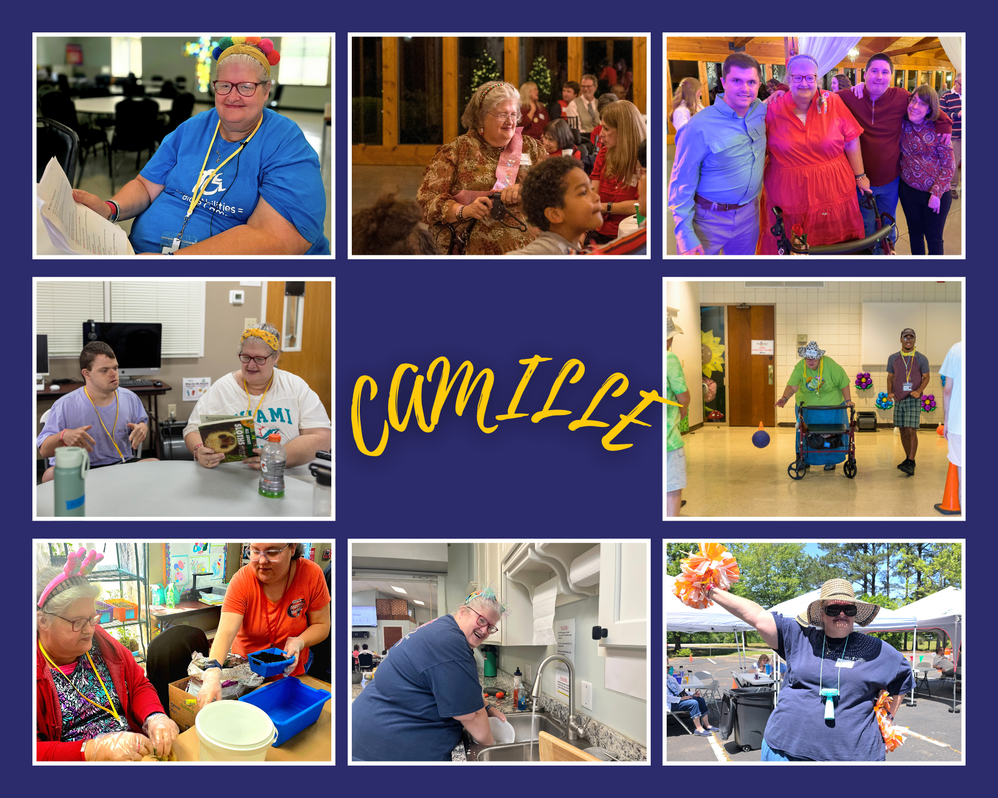 Read more about the article Discovering Talents, Friendships, and Faith: Camille’s Experience at Able to Serve